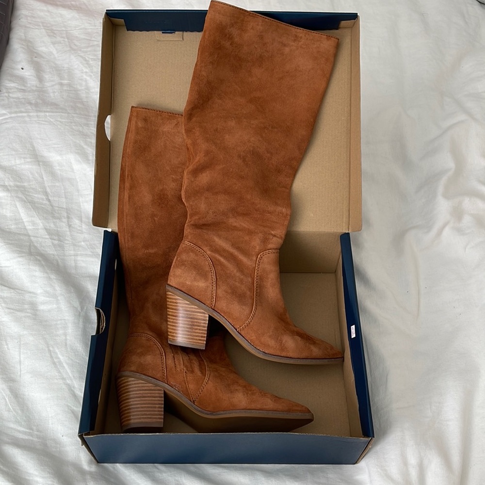Cole Haan suede boots